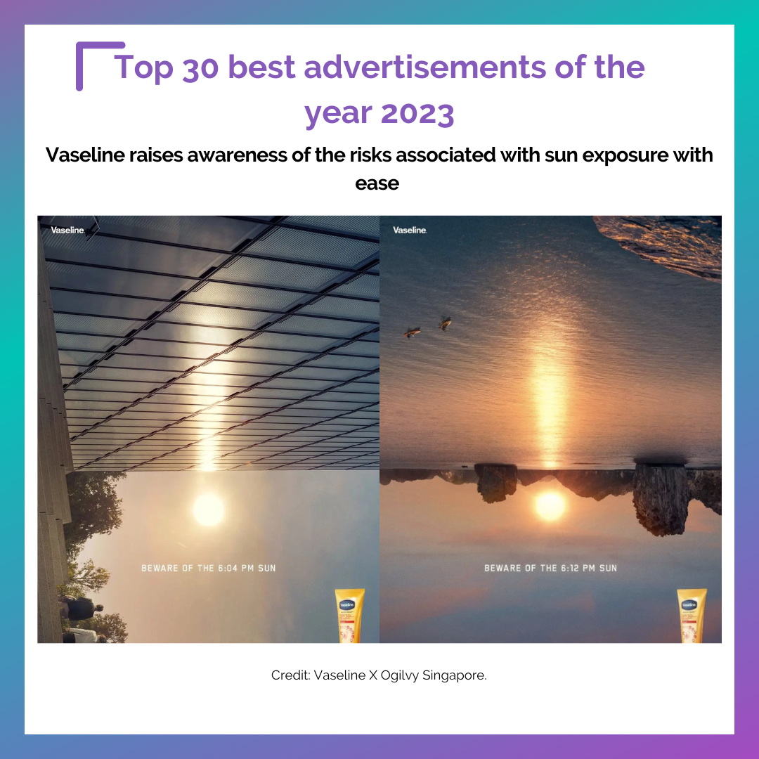 Vaseline ad 2023